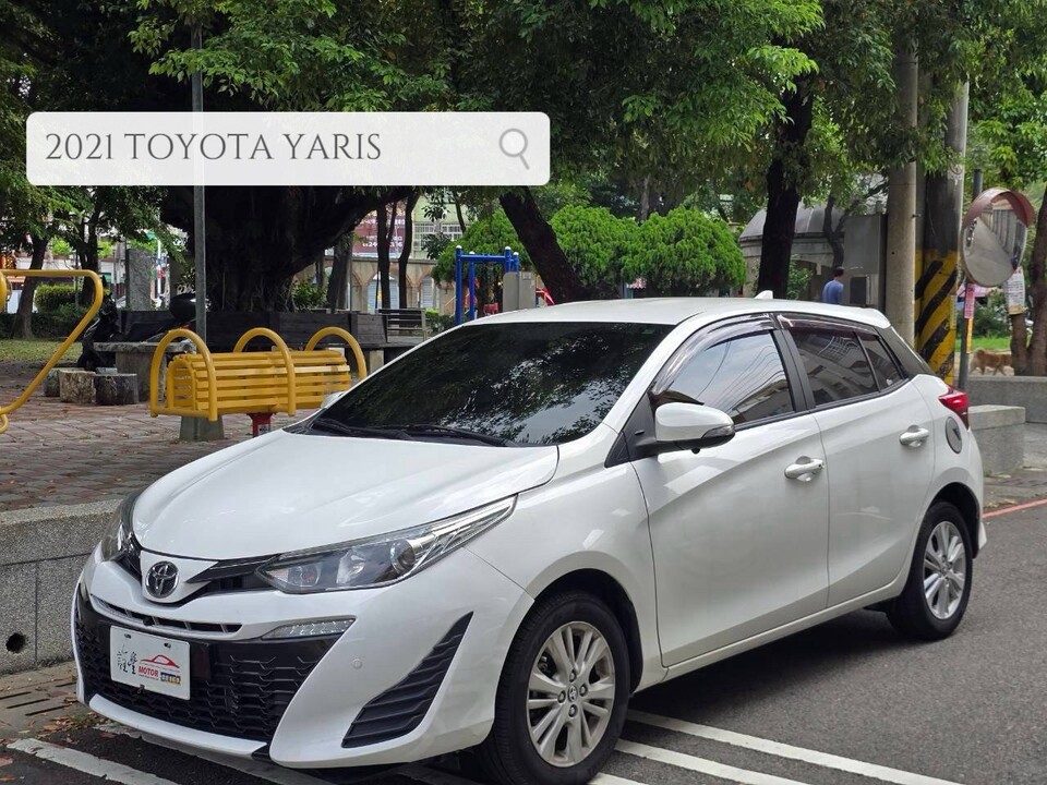 2021 TOYOTA YARIS 白